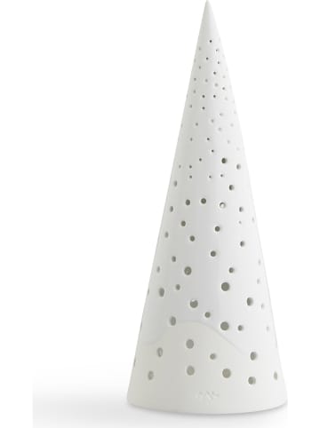 Kähler Teelichthalter "Nobili" in Weiß - (H)25,5 cm