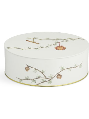 Kähler 2er-Set: Gebäckdosen "Hammershøi" in Weiß/ Grün