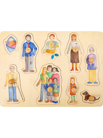small foot 9tlg. Puzzle "Familie und Freunde" - ab 12 Monaten