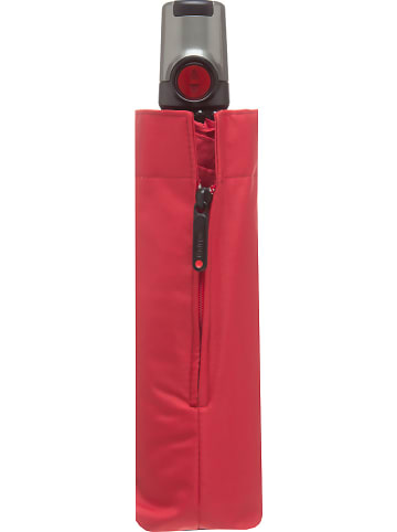 Knirps Parasol "Knirps T.100 Small Duomatic" w kolorze czerwonym