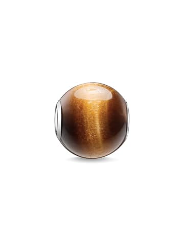 Thomas Sabo Srebrny charms z tygrysim okiem
