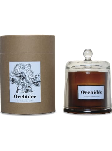 Deco Lorrie Duftkerze "Orchidée" in Braun - 440 g