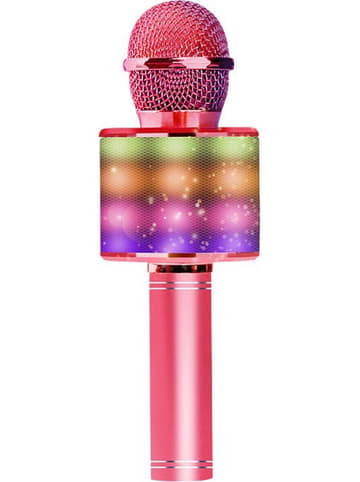 SWEET ACCESS Bluetooth-Lautsprecher-Karaokemikrofon in Pink/ Bunt