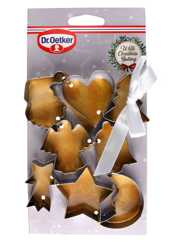 Dr. Oetker 8tlg. Set: Edelstahl-Ausstechformen "Weihnachten"