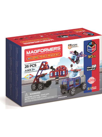 MAGFORMERS 26tlg. Magnetspielset "Police & Rescue" - ab 3 Jahren