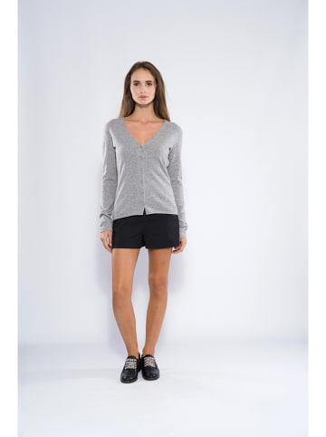 Perfect Cashmere Kaschmir-Cardigan "Paige" in Grau