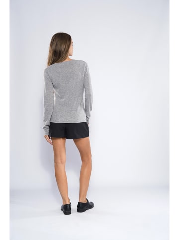 Perfect Cashmere Kaschmir-Cardigan "Paige" in Grau