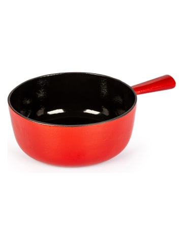 Stöckli Kaasfonduepan "Classic" rood/zwart - 3 l