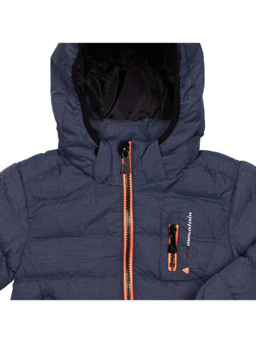 Peak Mountain Doorgestikte jas "Carf" donkerblauw