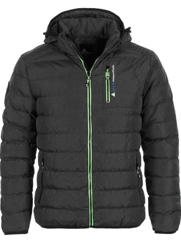 Peak Mountain Doorgestikte jas "Carf" antraciet