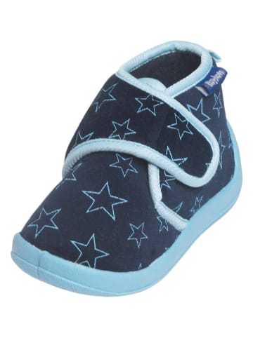 Playshoes Pantoffels blauw