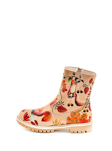 Streetfly Boots in Beige/ Bunt