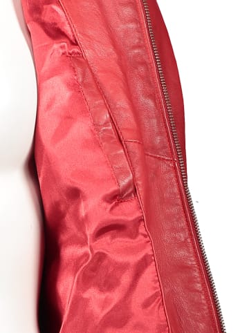 7eleven Lederjacke "Susa" in Rot