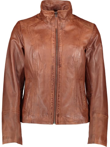 7eleven Lederjacke "Tarra" in Camel