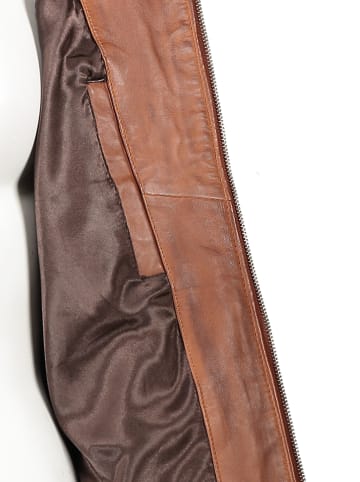 7eleven Leren jas "Tarra" camel