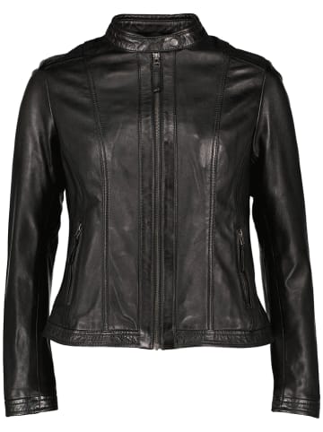 7eleven Lederjacke "Ulla" in Schwarz