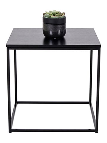 House Nordic Stolik w kolorze czarnym - 45 x 45 x 45 cm