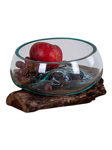 House Nordic Vaas bruin - (H)15 x Ø 15 cm