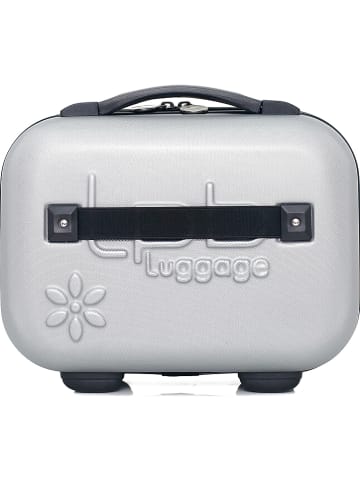 Les P´tites Bombes Beautycase "Eleonor" in Hellgrau - (B)30 x (H)23 x (T)16 cm