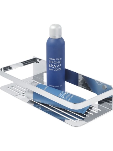 Tiger Doucherek chroomkleurig - (B)32 x (H)7 x (D)13,6 cm