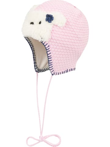 Döll Gebreide muts lichtroze