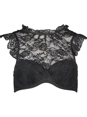 Petit Fleur Kragen-BH "Seduction" in Schwarz
