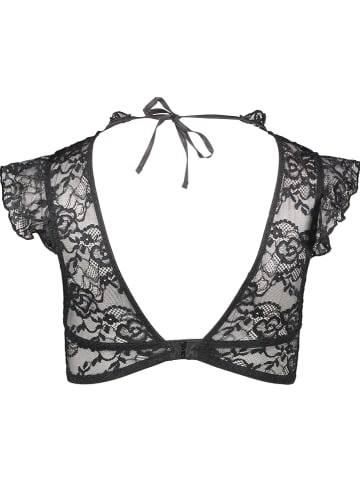 Petit Fleur Biustonosz-kołnierz "Seduction" w kolorze czarnym