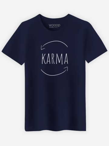 WOOOP Shirt donkerblauw