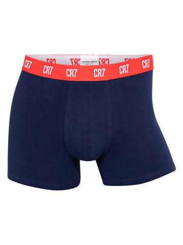 CR7 Bokserki (3 pary) w kolorze szarym, czerwonym i grantowym