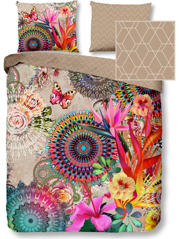 Hip Satin-Bettwäsche-Set "Maelli" in Bunt
