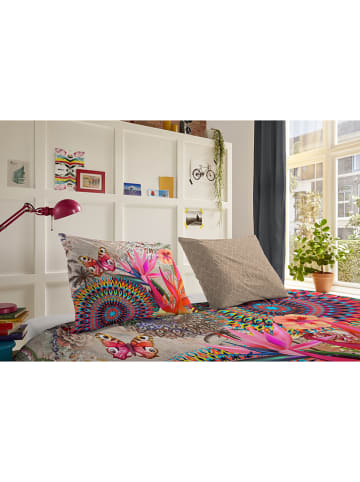 Hip Satin-Bettwäsche-Set "Maelli" in Bunt