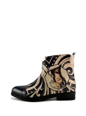 Goby Boots zwart/beige