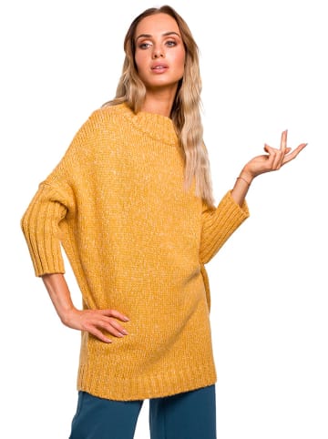 made of emotion Rollkragenpullover in Gelb