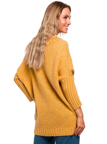 made of emotion Rollkragenpullover in Gelb