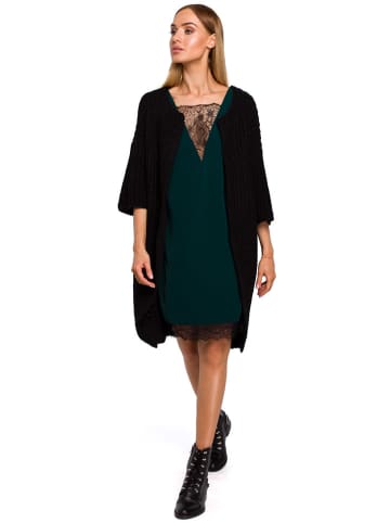 made of emotion Longcardigan in Schwarz