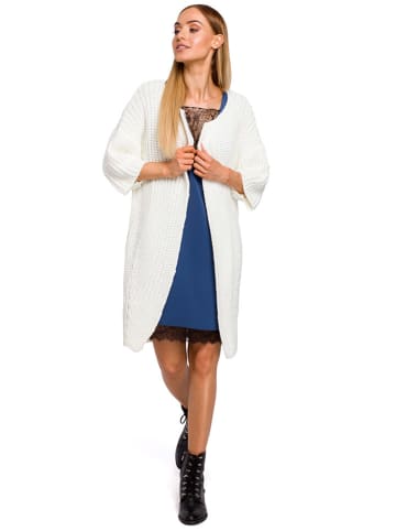 made of emotion Longcardigan in Creme
