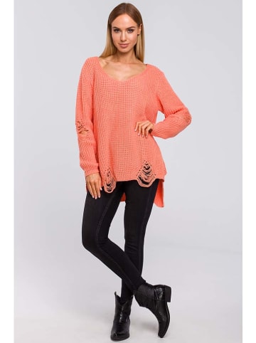 made of emotion Pullover in Koralle