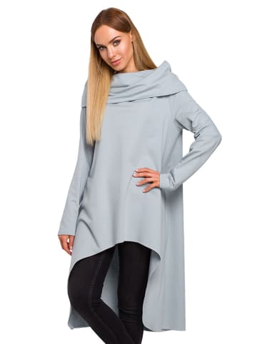 made of emotion Tunika w kolorze jasnoszarym