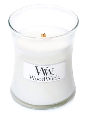 WoodWick Mała świeca zapachowa - White Tea & Jasmine - 85 g