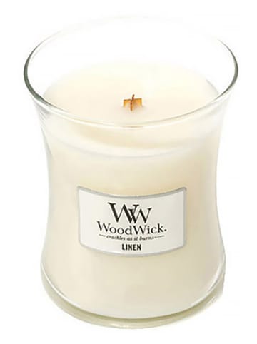 WoodWick Geurkaars "Linen" - 275 g