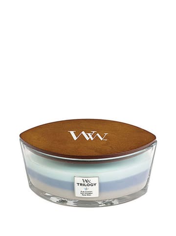 WoodWick Świeca zapachowa Trilogy - Woven Comforts - 453,6 g