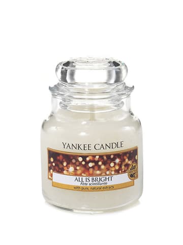 Yankee Candle Mała świeca zapachowa - All is Bright - 104 g