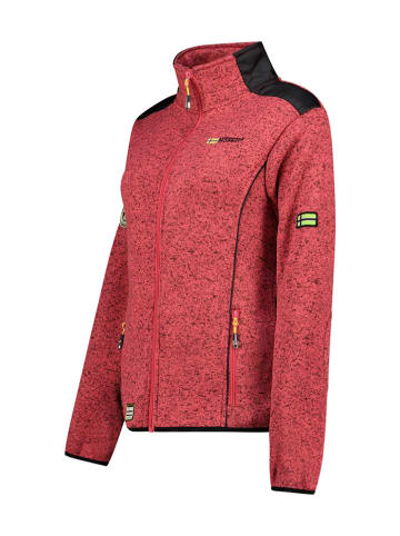 Geographical Norway Kurtka polarowa "Tourbillone" w kolorze koralowym