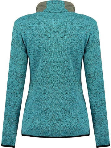 Geographical Norway Fleece vest "Tourbillone" turquoise