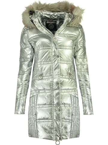 Geographical Norway Wintermantel "Bilight" in Silber