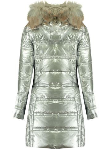 Geographical Norway Wintermantel "Bilight" in Silber