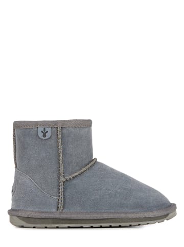 EMU Leren winterboots "Wallaby Mini Teens" grijs