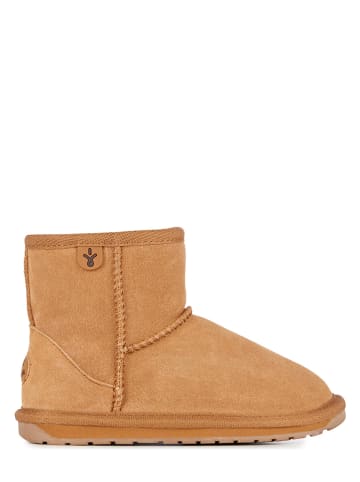 EMU Leder-Boots in Hellbraun