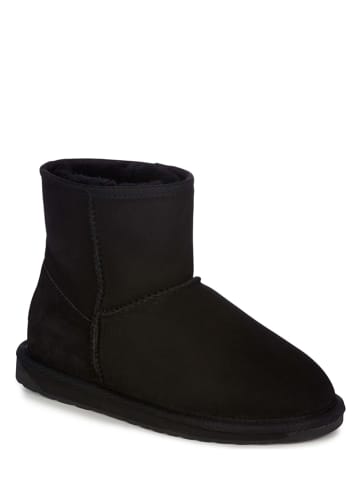 EMU Leder-Winterboots "Stinger Mini" in Schwarz