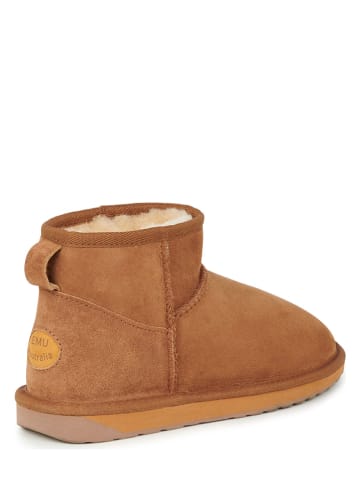 EMU Leren boots lichtbruin